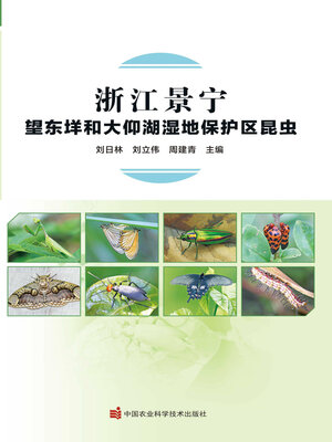 cover image of 浙江景宁望东垟和大仰湖湿地保护区昆虫
